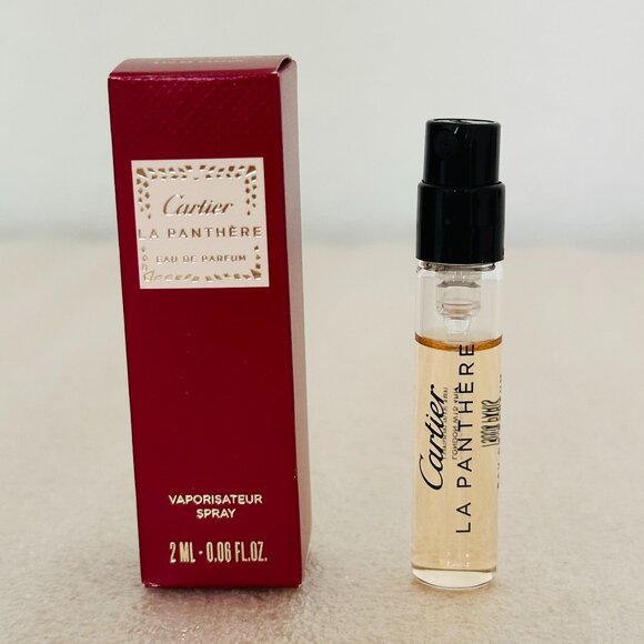 🌹New🌹 Cartier LA PANTHÈRE Spray Deluxe Sample Vial, 2 mL, 0.06 FL.OZ. - Picture 4 of 5